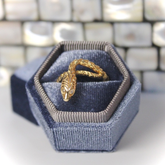 Gold Snake Ring - Picture 5 of 5